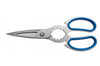 Ciseaux de cuisine Ambrogio Sanelli 21cm acier inoxydable manche bleu