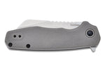 Couteau pliant Kershaw Wharf KS.1414 manche en nylon renforcé de fibre de verre gris 10cm