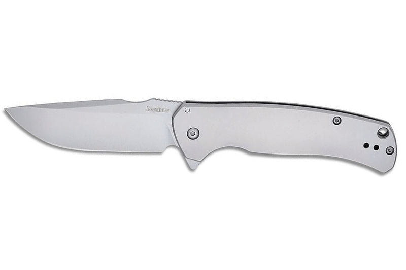 Couteau pliant Kershaw Scour KS.1416 manche en acier inoxydable 11cm