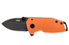 Couteau pliant CRKT Squid Compact 2486.CR manche G10 Orange 7,4cm
