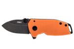 Couteau pliant CRKT Squid Compact 2486.CR manche G10 Orange 7,4cm