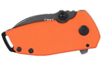 Couteau pliant CRKT Squid Compact 2486.CR manche G10 Orange 7,4cm