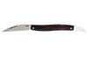 Couteau pliant CRKT Forebear 4810.CR double lame manche G10 rouge et noir 9cm