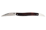 Couteau pliant CRKT Forebear 4810.CR double lame manche G10 rouge et noir 9cm