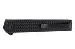 Couteau pliant CRKT CEO Microflipper 7081D2K.CR manche en aluminium noir 8cm + clip de poche