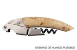 Tire-bouchon sommelier Ligne W Signature manche en bouleau