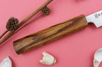 Couteau d'office japonais artisanal Wusaki Migaki G3 8cm