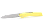 Couteau pliant Florinox Kiana manche polyamide / fibre de verre jaune 11,3cm