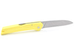 Couteau pliant Florinox Kiana manche polyamide / fibre de verre jaune 11,3cm