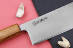 Couteau nakiri japonais artisanal Wusaki Migaki G3 16,5cm