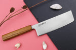 Couteau nakiri japonais artisanal Wusaki Migaki G3 16,5cm