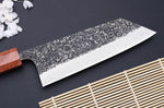 Couteau bunka 16,5cm japonais artisanal Masashi Yamamoto SLD Kuro damas