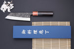 Couteau bunka 16,5cm japonais artisanal Masashi Yamamoto SLD Kuro damas