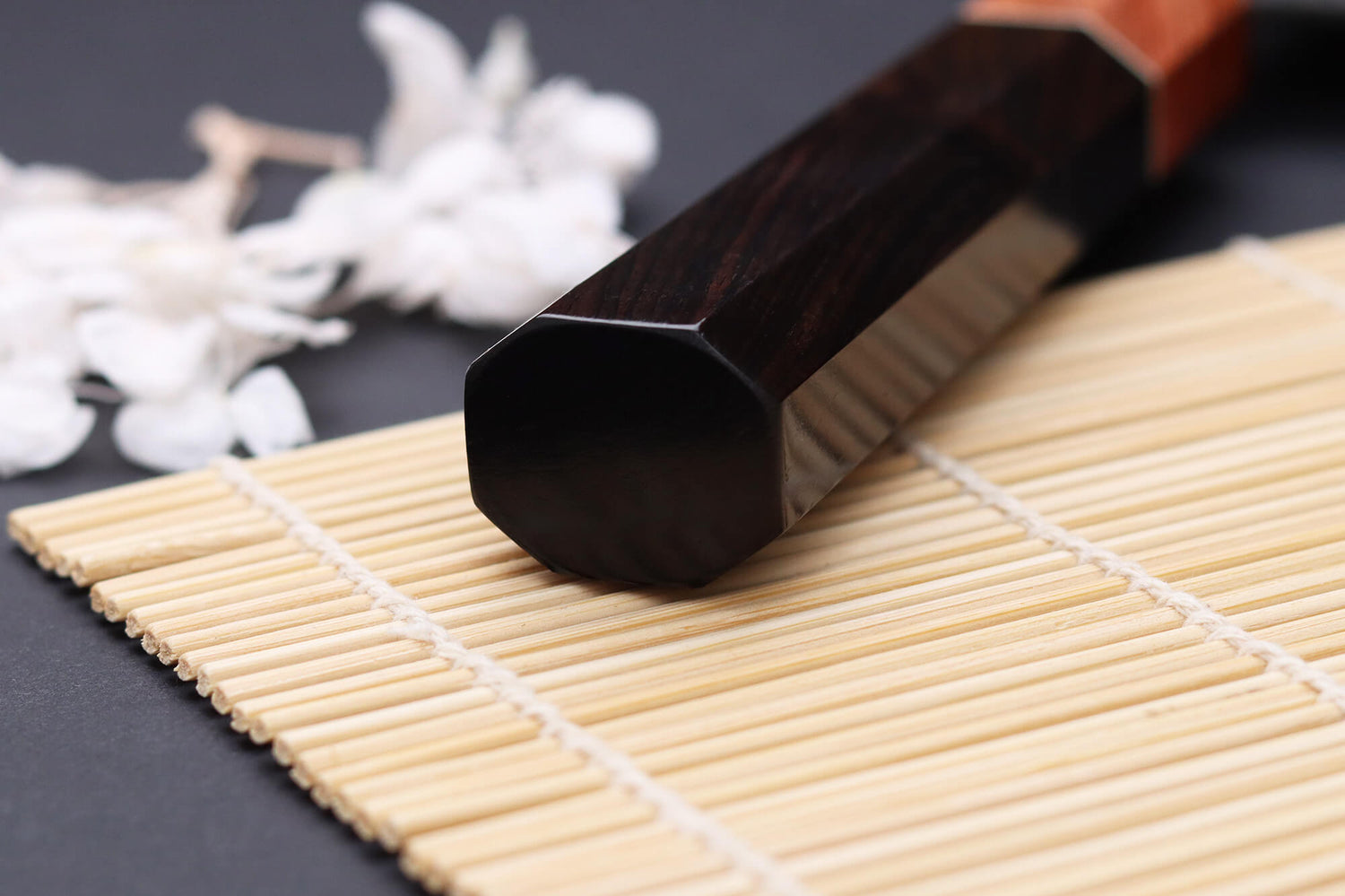 Couteau bunka 16,5cm japonais artisanal Masashi Yamamoto SLD Kuro damas