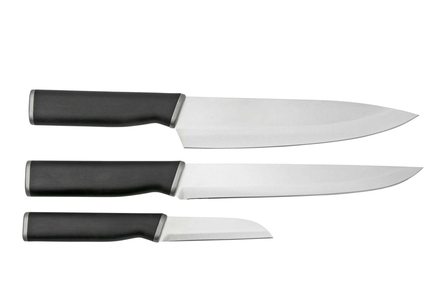 Coffret de 3 couteaux WMF Kineo : Office + Découper + Chef
