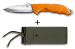 Couteau pliant Victorinox Hunter Pro M One Hand manche polyamide orange 13,6cm + étui toile kaki