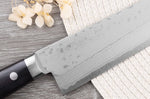Couteau de chef 18cm japonais artisanal Masutani VG10 Damas
