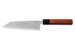 Couteau santoku japonais artisanal Shibata Koutetsu AS 16,5cm