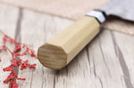 Couteau de chef 18cm japonais artisanal Fujiwara Maboroshi manche en magnolia