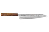 Couteau de chef japonais artisanal Wusaki Yoshi G3 chêne 24cm