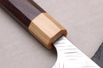 Couteau kiritsuke 21cm japonais artisanal Yoshimi Kato SPG Strix V-Tsuchime