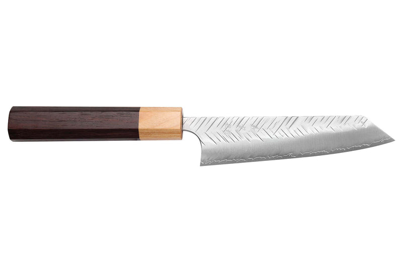 Couteau ko-bunka 13cm japonais artisanal Yoshimi Kato SG2 V-Tsuchime