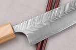 Couteau ko-bunka 13cm japonais artisanal Yoshimi Kato SG2 V-Tsuchime