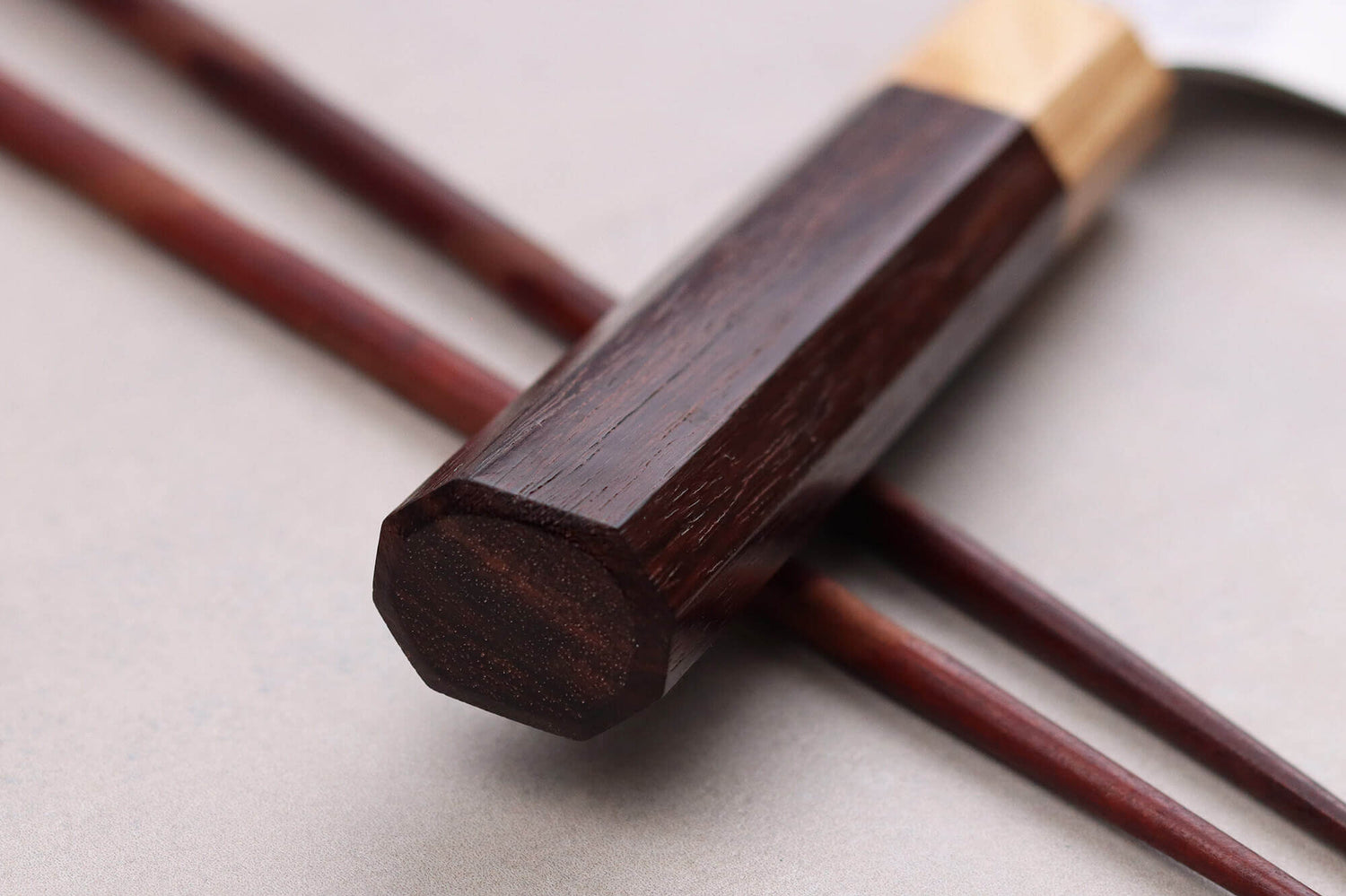 Couteau ko-bunka 13cm japonais artisanal Yoshimi Kato SG2 V-Tsuchime
