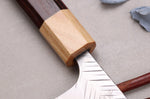 Couteau ko-bunka 13cm japonais artisanal Yoshimi Kato SG2 V-Tsuchime