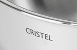 Set de 3 casseroles Cristel Castel'Pro en acier inoxydable 18/10 5 ply - 16, 18, 20cm