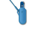 Etui cuir bleu Victorinox Summer Rain pour couteaux suisses 7cm