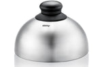 Cloche à burger et fondante Gefu BBQ en acier inox diamètre 15cm