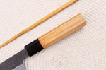 Couteau universel 13,5cm japonais artisanal Hinoura Mutsumi Ajikataya Black Nashiji