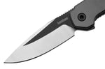 Couteau pliant Kershaw Thermal 1411 manche en acier inoxydable gris 10,4cm