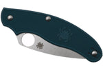 Couteau pliant Spyderco UK Penknife C94PCBL manche en nylon / fibre de verre bleu foncé 10cm