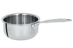 Mini casserole saucier Cristel Castel'Pro en acier inoxydable 18/10 3 ply