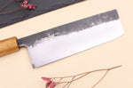 Couteau nakiri 16,5cm japonais artisanal Hado Sumi WS2
