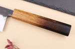 Couteau nakiri 16,5cm japonais artisanal Hado Sumi WS2