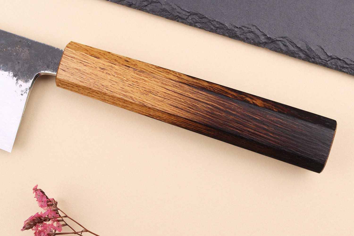 Couteau nakiri 16,5cm japonais artisanal Hado Sumi WS2