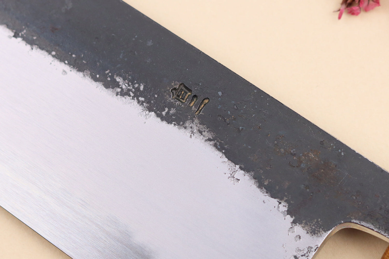 Couteau nakiri 16,5cm japonais artisanal Hado Sumi WS2