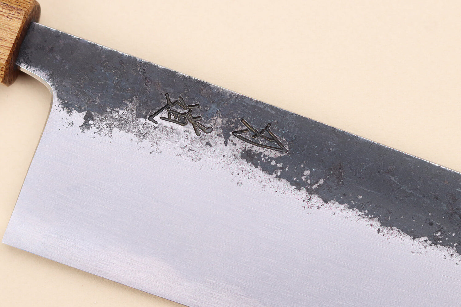 Couteau nakiri 16,5cm japonais artisanal Hado Sumi WS2