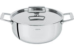 Faitout Cristel Castel'Pro en acier inoxydable 18/10 5 ply