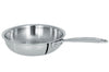 Poêle sautoir Cristel Castel'Pro en acier inoxydable 18/10 5 ply - 16cm