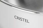 Marmite Cristel Castel'Pro en acier inoxydable 18/10 3 ply + couvercle tout inox