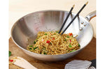 Wok De Buyer Alchimy 28cm en inox 18/10 multicouches 3 plis