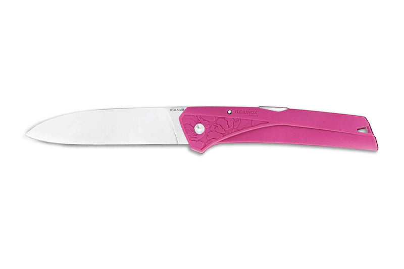 Couteau pliant Florinox Kiana manche polyamide / fibre de verre rose 11,3cm