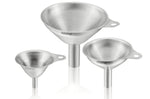 Set de 3 entonnoirs Gefu Versare mini en acier inoxydable