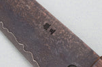 Couteau de chef 21cm japonais artisanal Nakamura Kaishin Ginsan Black Damas