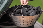 Panier à charbon en acier inoxydable pour Big Green Egg MiniMax