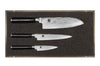 Coffret 3 couteaux japonais Kai Shun Classic Damas